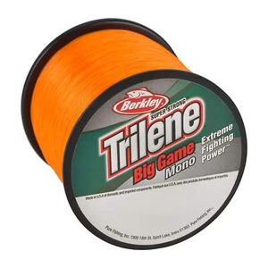 Berkley Trilene Big Game 30lb 440yd Blaze Orange Monofilament Fishing Line - Picture 1 of 1