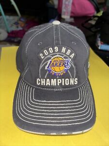 Adidas NBA Los Angeles LA Lakers Kobe Bryant 2009 Championship Flex Hat Cap