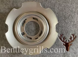 Bentley GT GTC and Flying Spur Silver 6 Spoke Wheel Hub Cap Trim - Picture 1 of 3