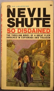 Shute, Nevil - So Disdained PB 1st Printing 1968 Good - Picture 1 of 3