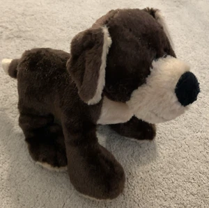 GANZ WEBKINZ Plush Dog 9” Mocha Pup  Brown  HM348   No Code  Stuffed Animal Toy - Picture 1 of 13