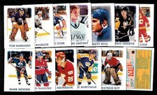 1988-89 OPC 88-89 O PEE CHEE LEADERS STARS NHL HOCKEY MINI-CARD SEE LIST