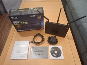 ⚡Asus AC68U Dual-Band 5GHZ Gigabit WLAN Router - Wireless-AC1900 / 1900 Mbps+OVP - Photo 1/21