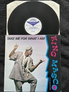 King Masco – Take Me For What I Am Vinyl LP 1988 CLEANED/TESTED EX+ SOCA CALYPSO - Picture 1 of 8