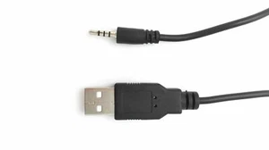 NEW 6' ft Universal USB to 2.5mm Device Audio Jack Charging Cable Male Plug Cord - Picture 1 of 3