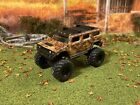 Hummer H2 Lifted 4X4 Monster Truck 1/64 Diecast Custom Off Road Mudder 4Wd