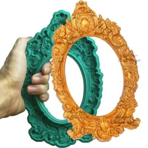 Frame silicone cake mold fondant molds cake decorating tools chocolate gumpaste - Picture 1 of 24