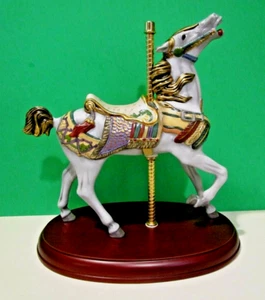 LENOX AMERICANA CARRUSEL CABALLO escultura edición limitada - - NUEVO en caja con certificado de autenticidad - Imagen 1 de 6