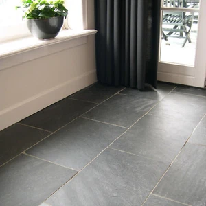 1 Musterstück Silver Grey Schiefer Naturstein Fliesen Wand Boden edel silbergrau - Bild 1 von 3
