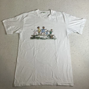 Vintage Yuriko Yamawaki Kihoren T-Shirt Damen L Japan Illustrator selten - Bild 1 von 8