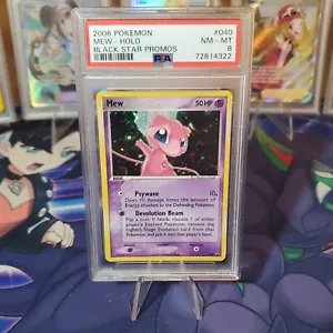 PSA 8 Mew 040 Black Star Nintendo Promo NEAR MINT Pokemon TCG Card - Picture 1 of 1