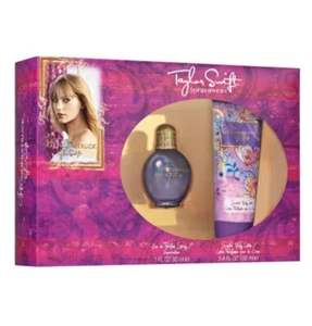 Taylor Swift WONDERSTRUCK EDP Spray 1 oz & Body Lotion 3.4 oz 2pcs Gift Set - Picture 1 of 1