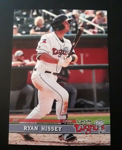 2017 Grandstand Lansing Lugnuts Ryan Hissey #15