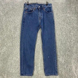 Levi's 505 Regular Fit Jeans Classic Medium Wash Denim Hose Vintage Look - Bild 1 von 12