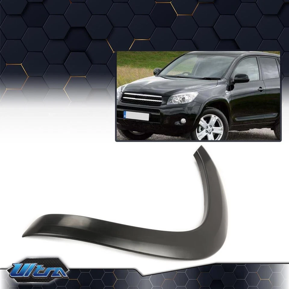 Fender Flare Fit For 2006-2012 Toyota Rav4 Molding Trim Front Driver Left Side - Imagem 1 de 4