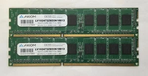 Axiom 16GB (2x8GB) DDR3-1600 LV102472Z8D3N16813 - Picture 1 of 2