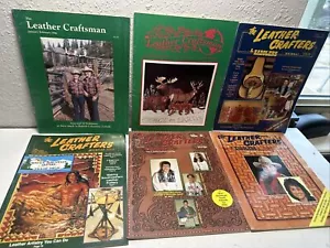 6 Leather Crafters & Saddlers Journal Bundle With Patterns Lot B - Picture 1 of 16