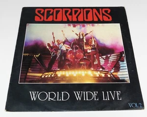 SCORPIONS WORLD WIDE LIVE V2 COLOMBIA LP 33 RPM 1987 - Picture 1 of 3