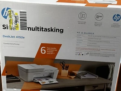 HP DeskJet 4152E All-in-One Wireless Color Inkjet Printer - Image 1 of 4