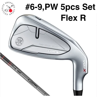 YAMAHA Golf Club 24 RMX VD/X Iron #6-9, PW 5pcs Set Tensei TR i Flex-R Graphite - Image 1 of 4