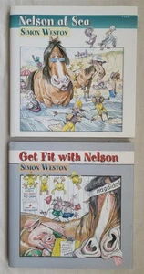 Nelson at Sea and Get Fit with Nelson books SIGNED by Simon Weston - Picture 1 of 6