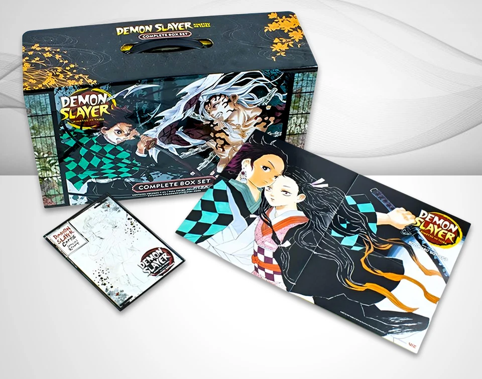Demon Slayer Complete Box Set (Volumes 1-23) with Premium Part in English - Image 1 of 4
