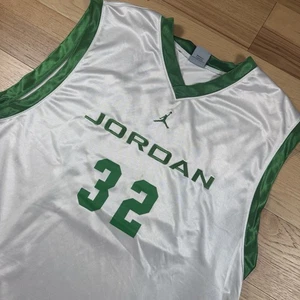 VINTAGE Jordan Nike maglia basket uomo XXL cavalieri cinesi NBA cucita #32 - Foto 1 di 11