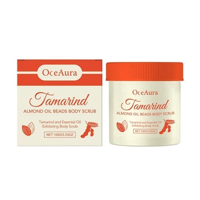 Tamarind Almond Oil Beads Body Scrub, Essence Oil Exfolating Body Polish]- - Image 1 of 4