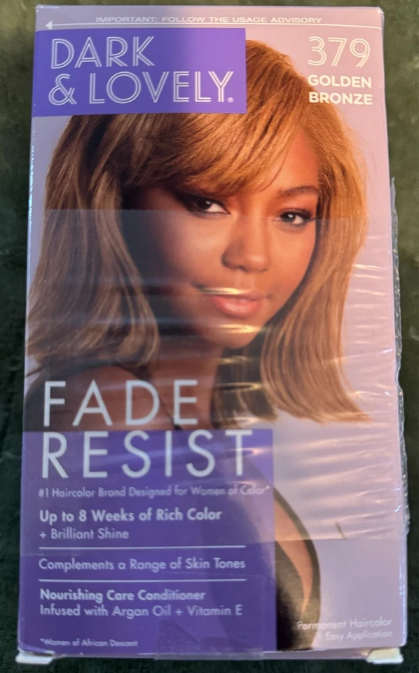 New lot of 3 Dark & Lovely Golden Bronze 379 Fade Resist hair dye ret $30 - image 1 of 1