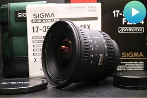 🎦VIDEO👀 [MINT IN BOX] SIGMA AF 17-35mm f2.8-4 EX Aspherical Lens NIKON F FM JP - Picture 1 of 14