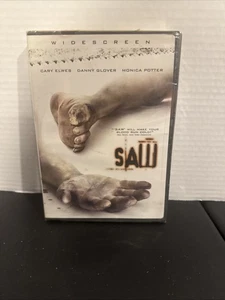 Saw (DVD, 2004) Cary Elwes Danny Glover Monica Potter (Sealed) - Bild 1 von 2