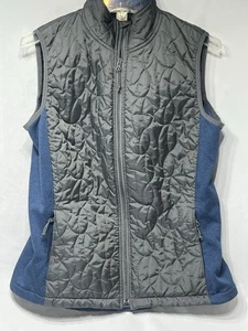 Duluth Trading Co. Blue Gray Quilted Vest Medium - Picture 1 of 8
