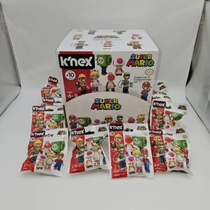 Lot of 12K'Nex Super Mario Bros Series 10 Nintendo Blind Figure Packs New W/ Box - Picture 1 of 15