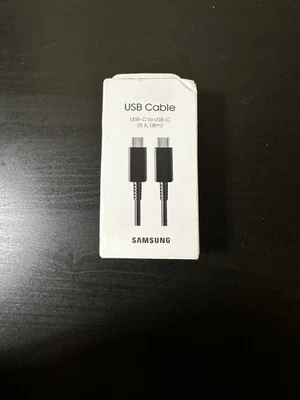 Original Samsung USB-C to USB-C Cable 1.8m 5.9ft 5A Type C - EP-DX510 - Image 1 of 2
