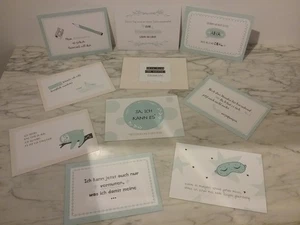 10 Spruchkarten-Lebensweisheiten lustige Sprüche Postkarte - Witz - Spaß & Humor - Bild 1 von 5