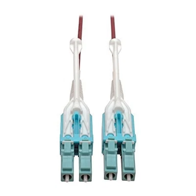 Tripp Lite 5M 10Gb Duplex Multimode Fiber Patch Cable 50/125 OM4 LC/LC LSZH - Image 1 of 4