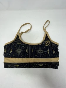 Traje de baño Dixxon Premium para mujer M negro dorado bandana HW bikini top - Imagen 1 de 5