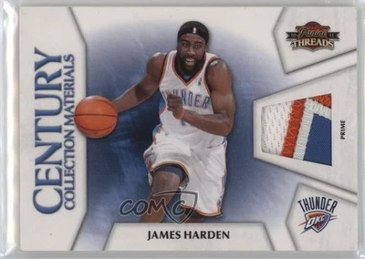 2010-11 Panini Threads Century Collection Materials Prime /50 James Harden #15 - Image 1 of 2