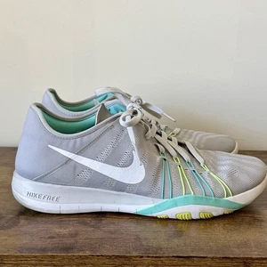 Nike Free TR 6 Women’s Size 10 Gray Blue Teal Training Running Shoes 833413-003 - Picture 1 of 7