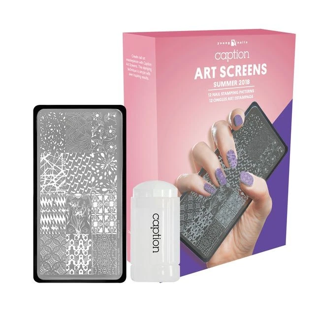 Kit de colección de verano Young Nails Caption conjunto de pantalla de arte verano 2018 Foto 1 de 1