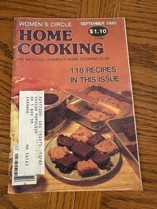 Vintage 1985 Women’s Circle Home Cooking Cookbook Recipes Cook Book Paperback - Picture 1 of 1