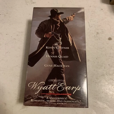 Wyatt Earp (VHS, 1994, 2-Tape Set).  VHS3 - Image 1 of 4