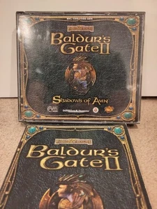 Baldur's Gate 2 II Shadows Of Amn - PC CD-ROM Including Manual - Picture 1 of 10