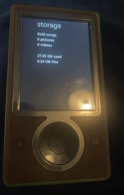 Microsoft Zune 30 30GB Digital MP3 Media Player - Brown  - Image 1 of 4