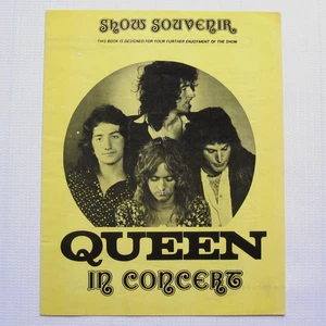 Queen In Concert 1973 / 1974 Show Souvenir UK Tour Programme Book (Ex) - Picture 1 of 11