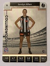 2023 AFLW Teamcoach Single Silver Cards-choose from dropdown-single card-nm