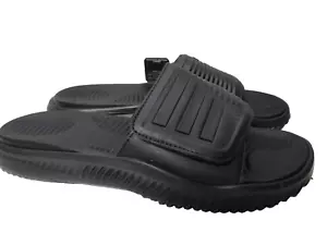 Adidas Alphabounce 2.0 Schlappen Sandalen schwarz/schwarz Herren Größe 12 - Bild 1 von 7