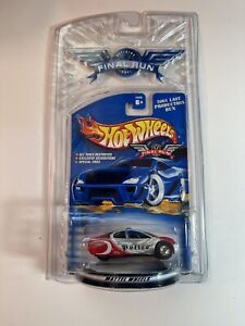 Hot Wheels Final Run Red/White Police GM Ultralite w/Real Rider’s #5/12 (LLD11)