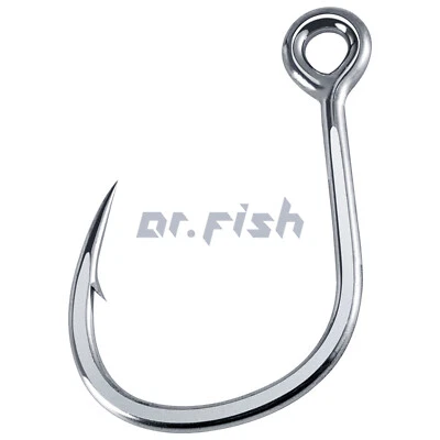 Dr.Fish Inline Single Hooks Heavy Duty Tuna Circle Hook EWG #4-#9/0 5/10pcs - Image 1 of 4