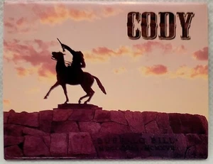 William F. Cody Statue Buffalo Bill Kühlschrank Magnet Kühlschrank West historisch - Bild 1 von 5